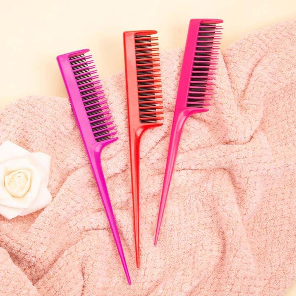 Sisir Runcing Agustina Portable Profesional Ekor Runcing Pro Salon Mewarnai Aksesoris Rambut Hairdressing Hair Dye Comb