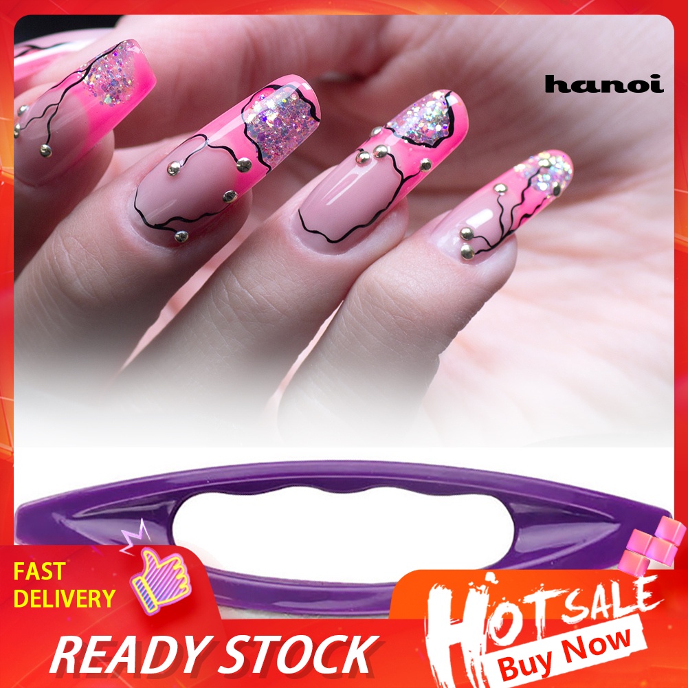 Hi * Nail Art Beauty Pedicure Manicure Buffer Polishing Waxing Brush Gosok Alat Kikir