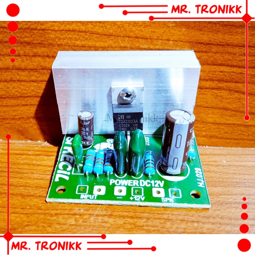 Mr Kit Driver power amplifer tda2003 mono