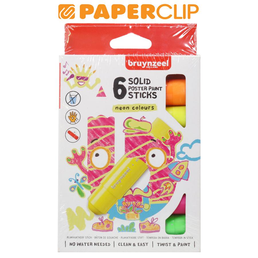 

POSTER COLOR STICKS BRUYNZEEL NEON 6 60159106