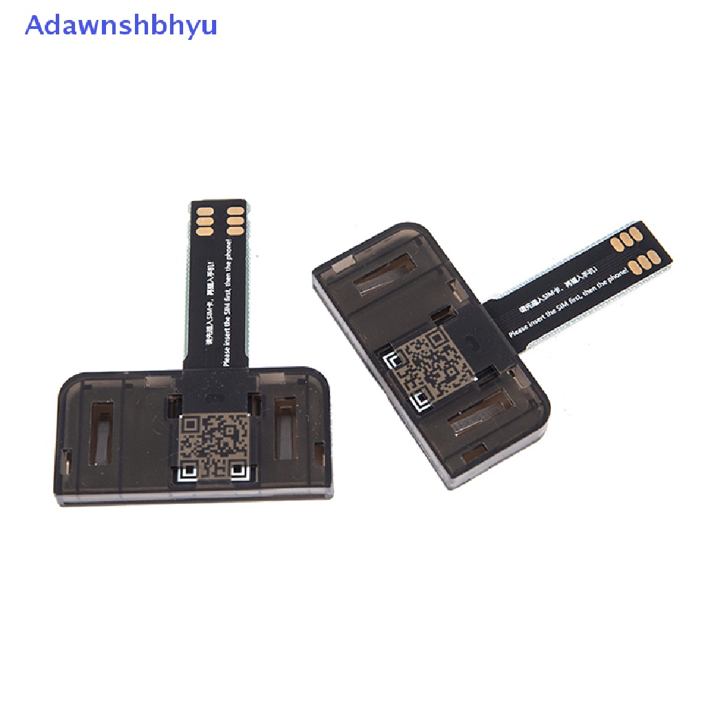 Adhyu Adaptor SIM Card Reader SIM Kartu Mini SIM Nano Untuk Hp Android (Plug And Play) ID