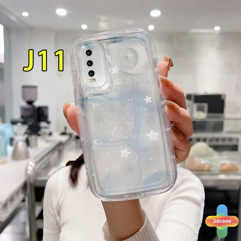 Case VIVO Y35 Y21A Y21T Y12S Y02 Y12 Y22 Y22S Y20 Y16 Y15S Y15C Y91C Y21 2021 Y30 Y21S Y20S Y12i Y3S Y33T Y21E Y21G Y15A Y01 Y01A Y91 Y30i Y93 Y95 Y15 Y17 Y50 Y53S Y51 2020 Y51A Y10 Y33S Y1S Y11 Fantasy Starry Sky Stars Moon Airbag Pasangan Soft Tpu Case