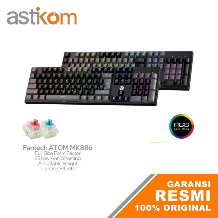 Fantech ATOM MK886 RGB Gaming Mechanical Keyboard