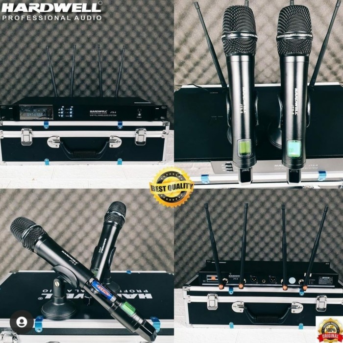 Mic Wireless JTS8 New Hardwell Jts8/JTS8 new(Terbaik)