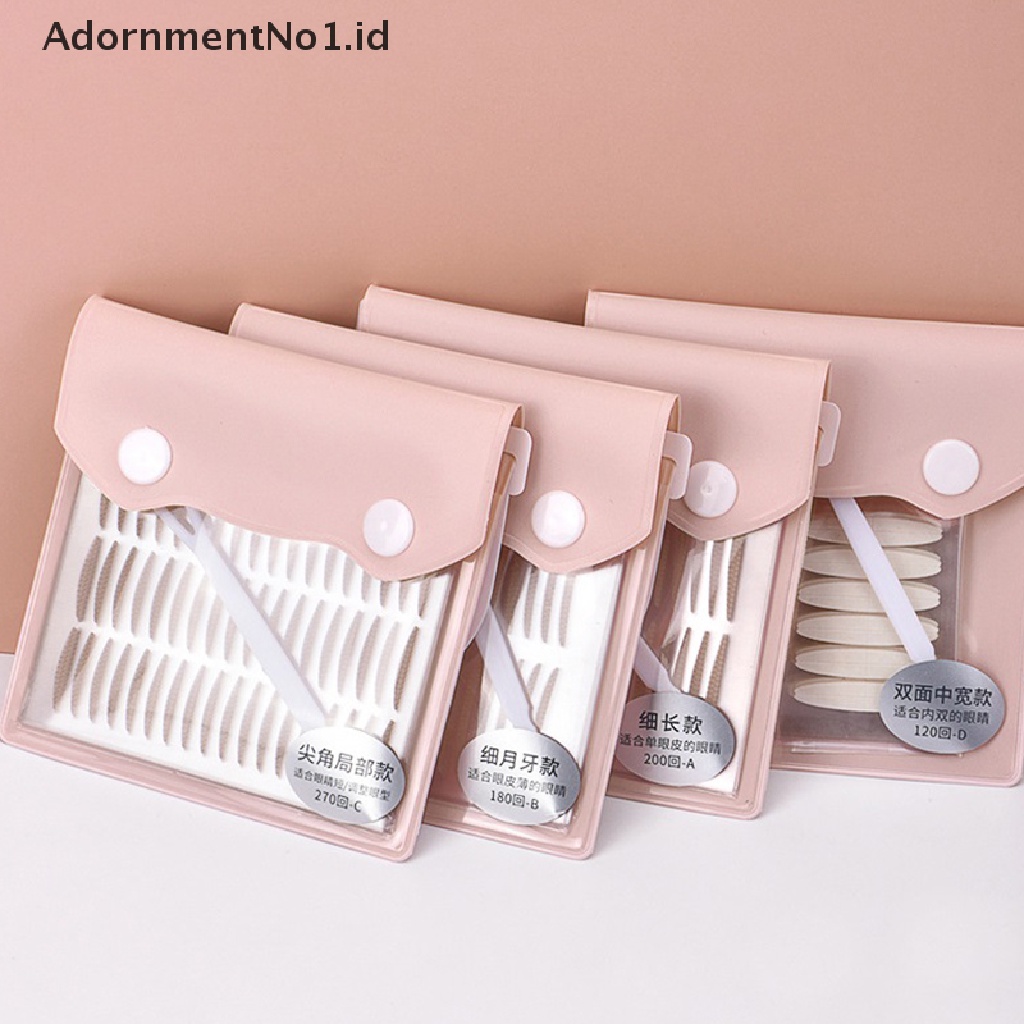 [AdornmentNo1] Double Eyelid Tape Perekat Tak Terlihat Strip Pengangkat Mata Makeup Stiker Renda [ID]