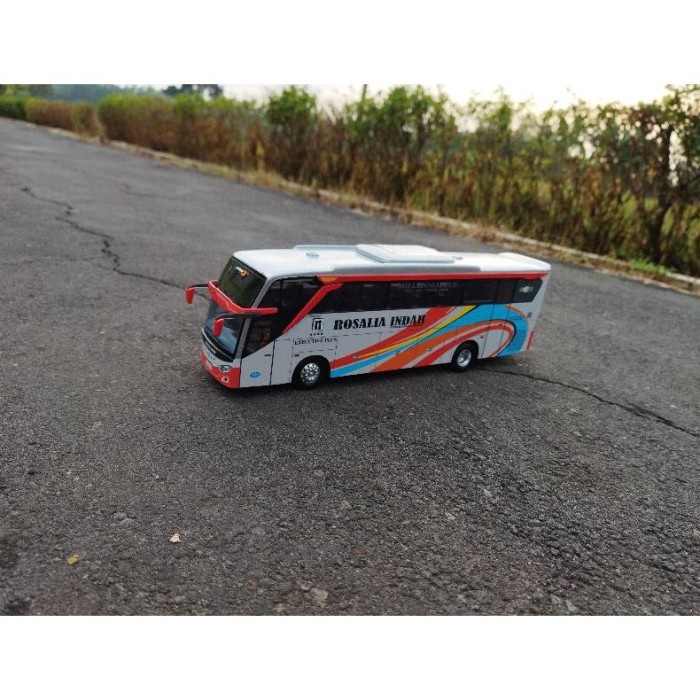 FLASH SALE BUS ROSALIA INDAH TERBARU JETBUS 3 SHD SULTAN PALUR MINIATUR BUS KEREN TERBARU
