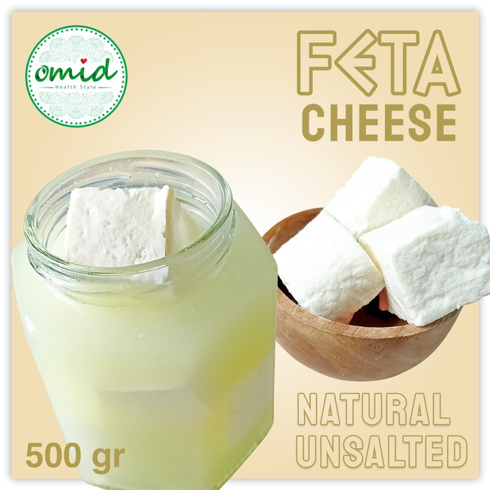 

Best SELLER Feta Cheese (Keju Feta Yunani) 500gr