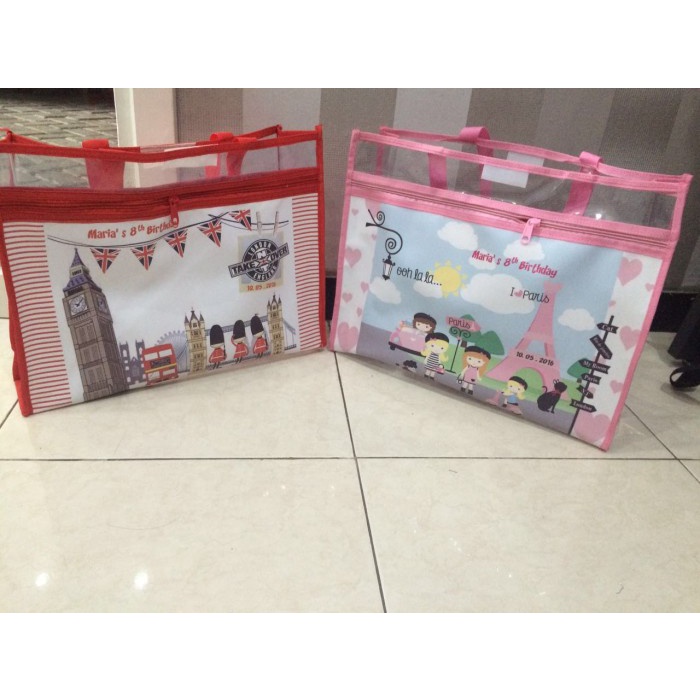 

⭐BISA COD⭐ TAS LES RENANG / PANTAI / TOTE BEACH SOUVENIR ULTAH ANAK GOODIE BAG