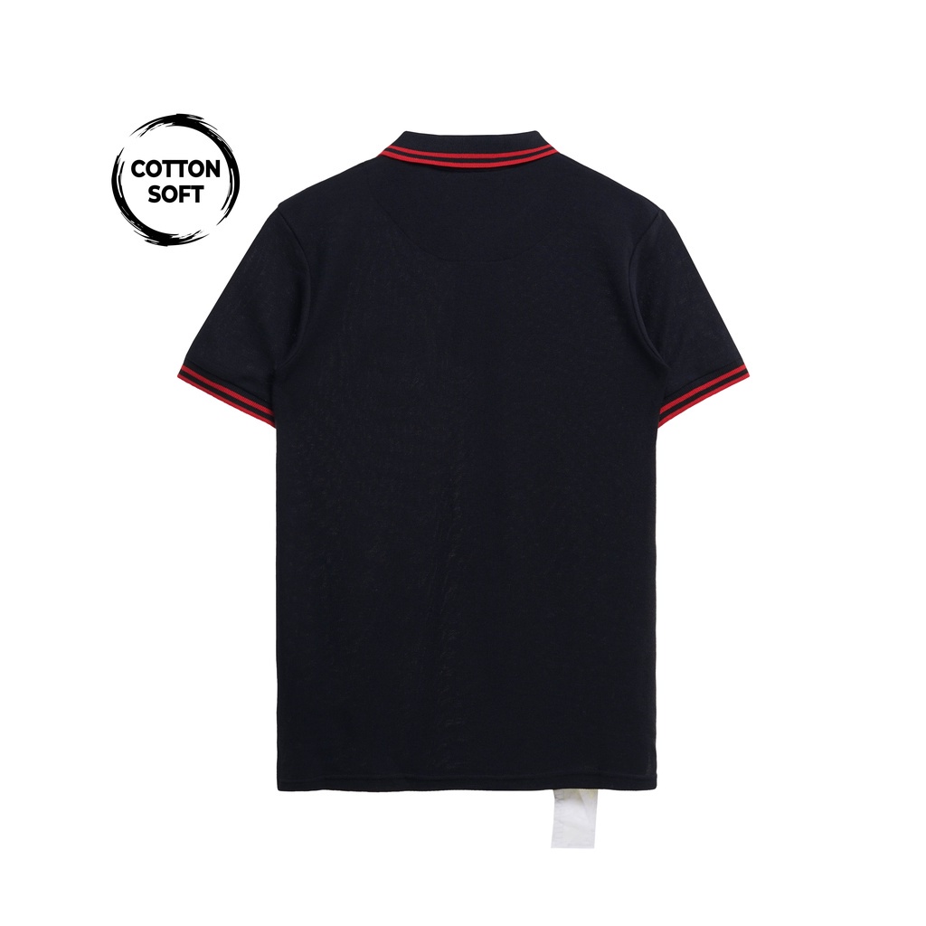 KAOS POLO FRIDAY KILLER | DIPPY POLO BLACK RED