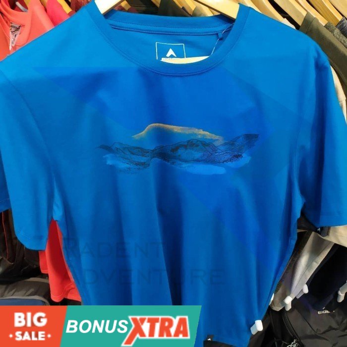 Kaos EIGER1989 Papandayan TShirt Turqies 91000 6811 Original Cowok Bandung KEREN AWET