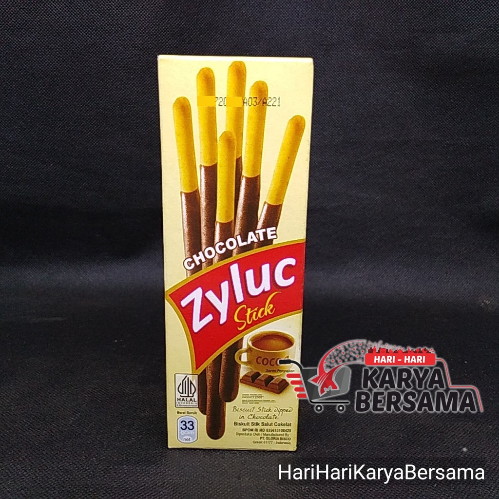 

ZYLUC BISKUIT STICK CHOCOLATE 33GR