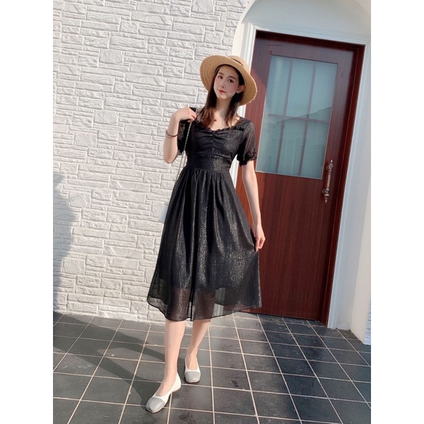 ilook | Dress Twenty | Dres Simple Midi | Gaun Cantik Korean Style