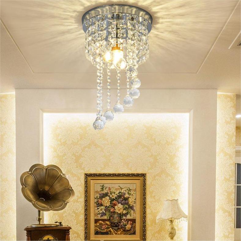 Lampu plafon kristal LED lampu plafon -lampu led,Lampu plafon kristal LED,lampu lorong ruang tamu ka
