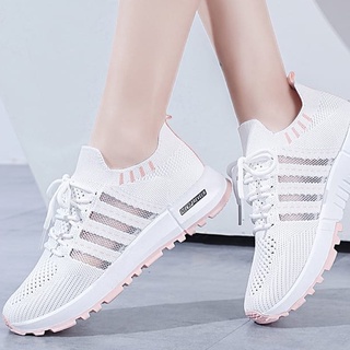 SHOEGALLERY LV0112 Sepatu Sneakers Wanita Import Motif Bunga Alas Karet Super Empuk Fashion Style Kekinian