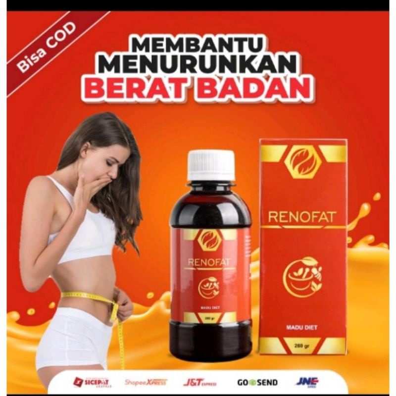 RENOFAT Madu Diet Langsing Ampuh Menurunkan Berat Badan ORIGINAL