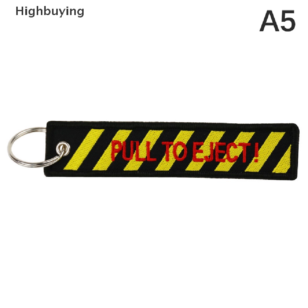 Hbid 1Pcs Gantungan Kunci Motor Untuk Driver Key Chain Untuk Hadiah Pria Dan Mobil Key Tag Bordir Keyring Fashion Trinket Chaveiro Glory