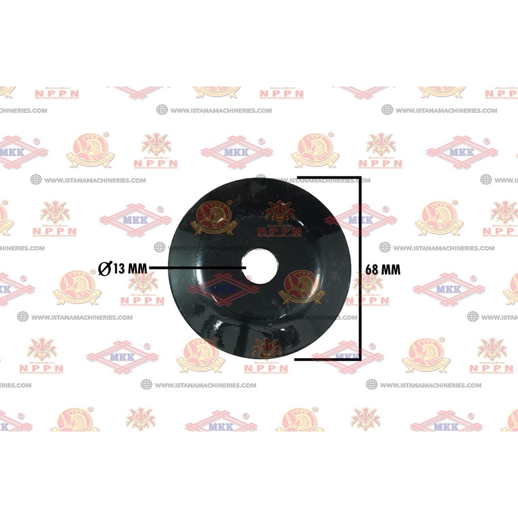 PULLEY RADIATOR [PLAT] (MKK) R100/185