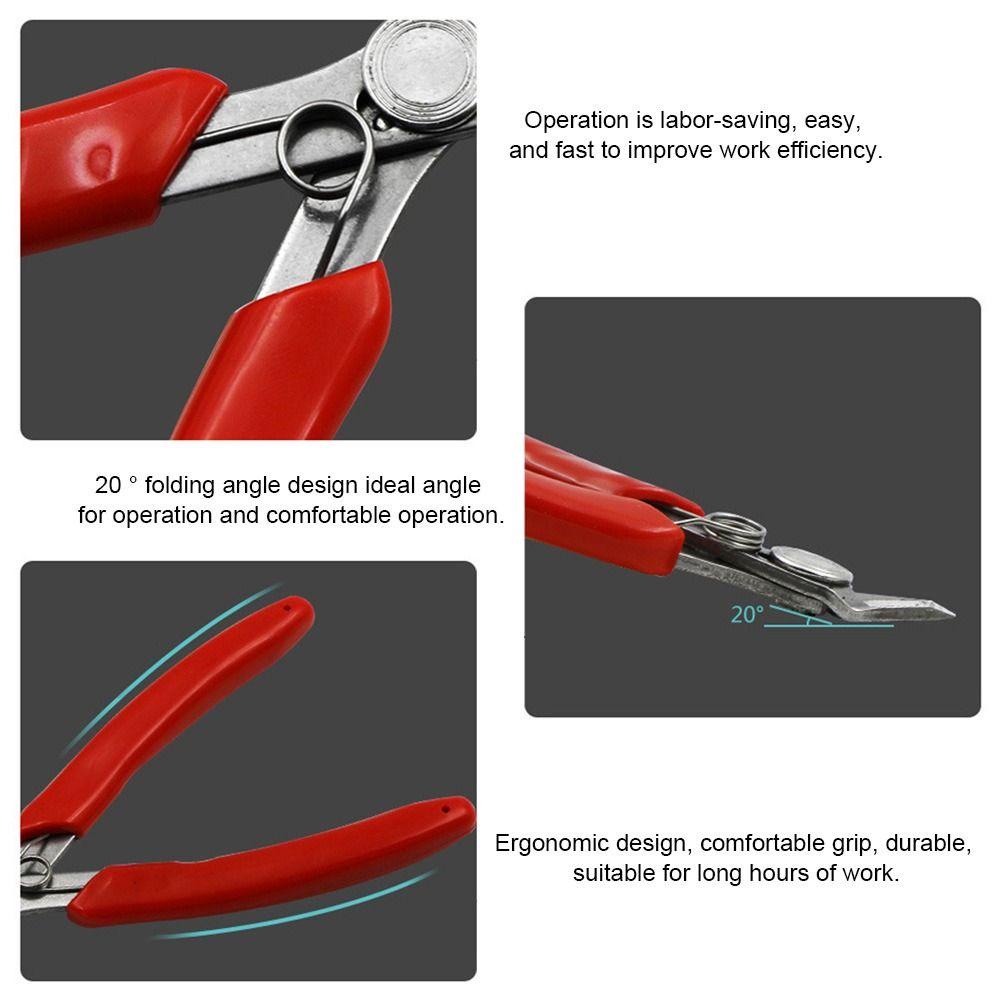 Wonder Pemotong Kabel Kawat Listrik Cutting Side Snips Stainless Steel Hand Tools Diagonal Tang