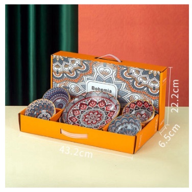 

⭐BISA COD⭐ Mangkok Jepang Set Keramik / Wedding Hampers / Gift Box / Kado Nikah