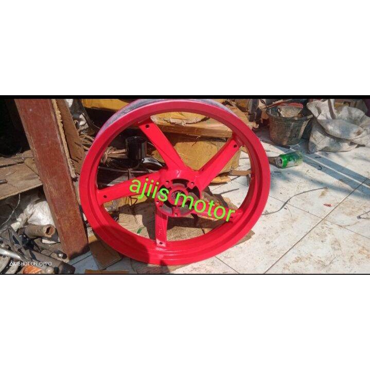 velg pelek racing DEPAN Yamaha Vixion tapak lebar ring-17