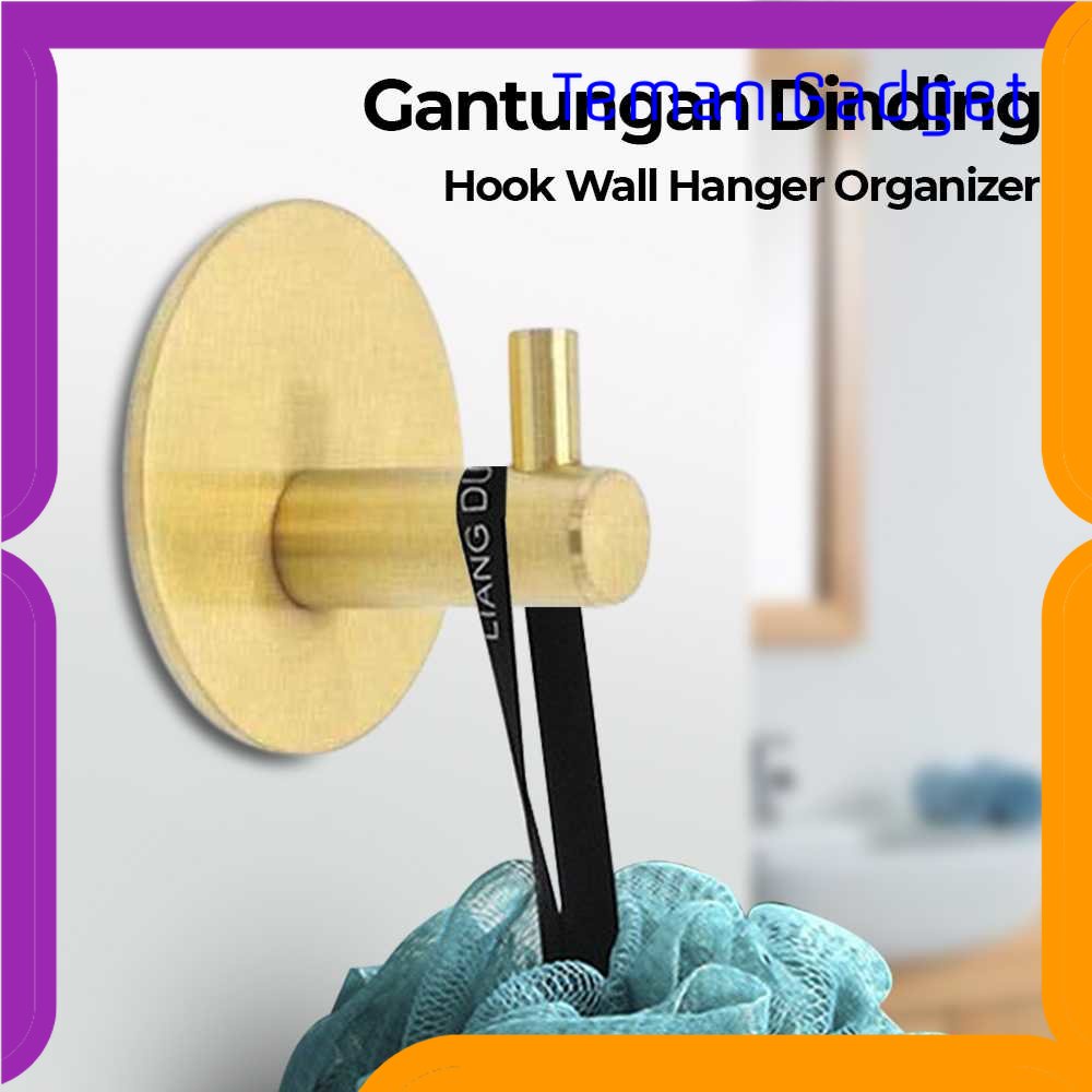 TG - ART VISCOSE Gantungan Dinding Hook Wall Hanger Organizer - 8958