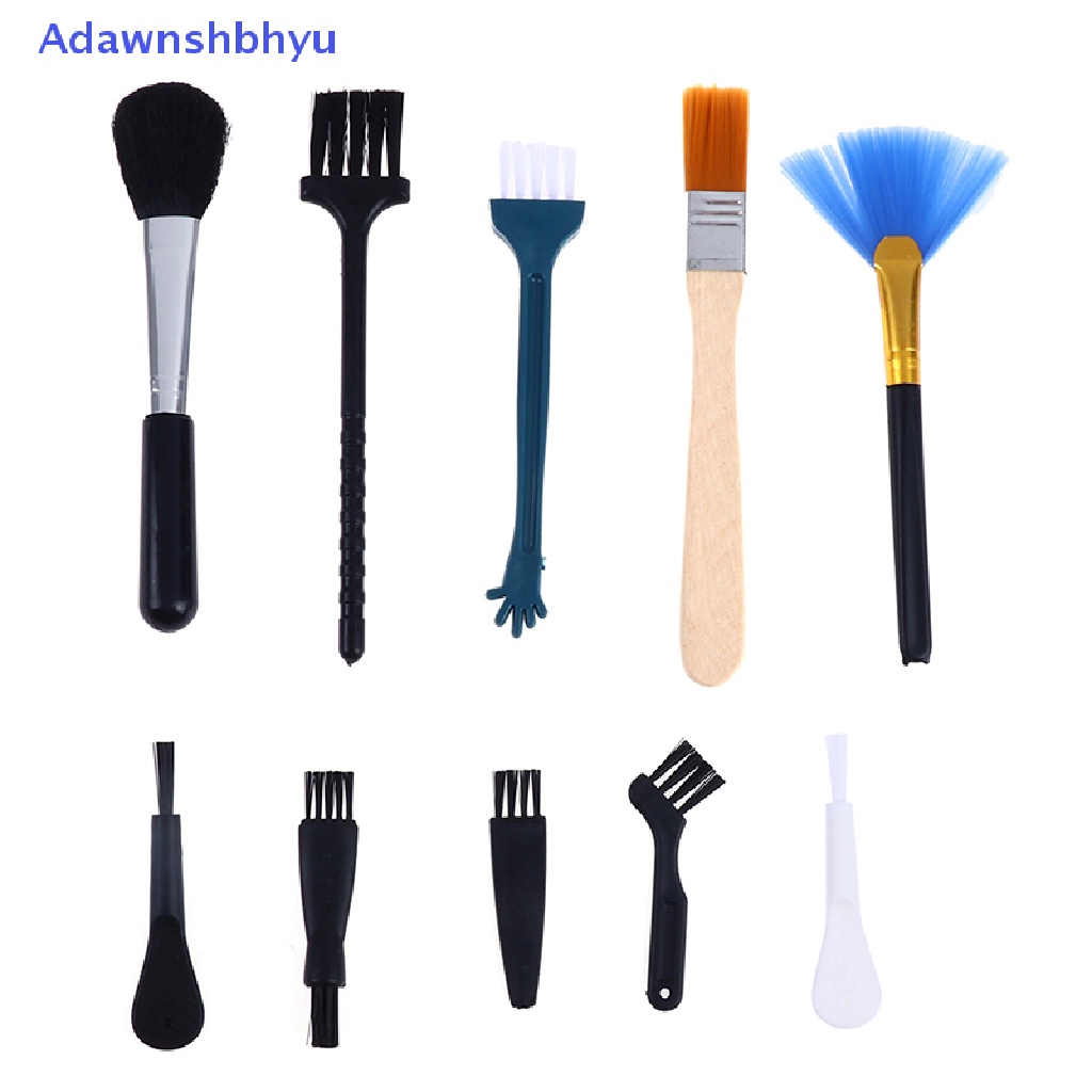 Adhyu 1Set Alat Pembersih Keyboard Laptop Brush Kit Phone Dust Brushes Crevice Cleaning ID