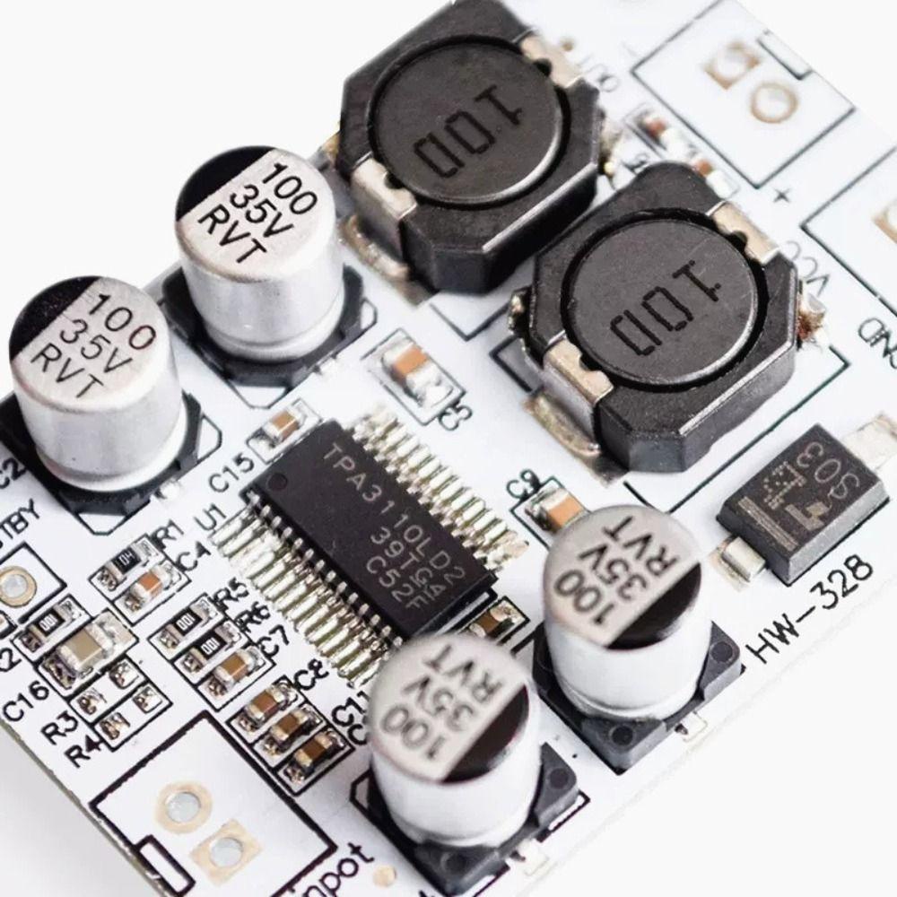 Populer 2pcs Papan Amplifier Mono4/6/8 ohm DC 8-26V AMP Modul Speaker Suara