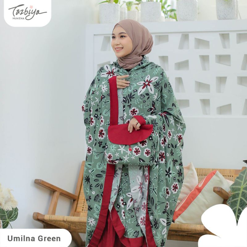 MUKENA TAZBIYA LIST 2IN1 UMILNA SERIES ALLSIZE