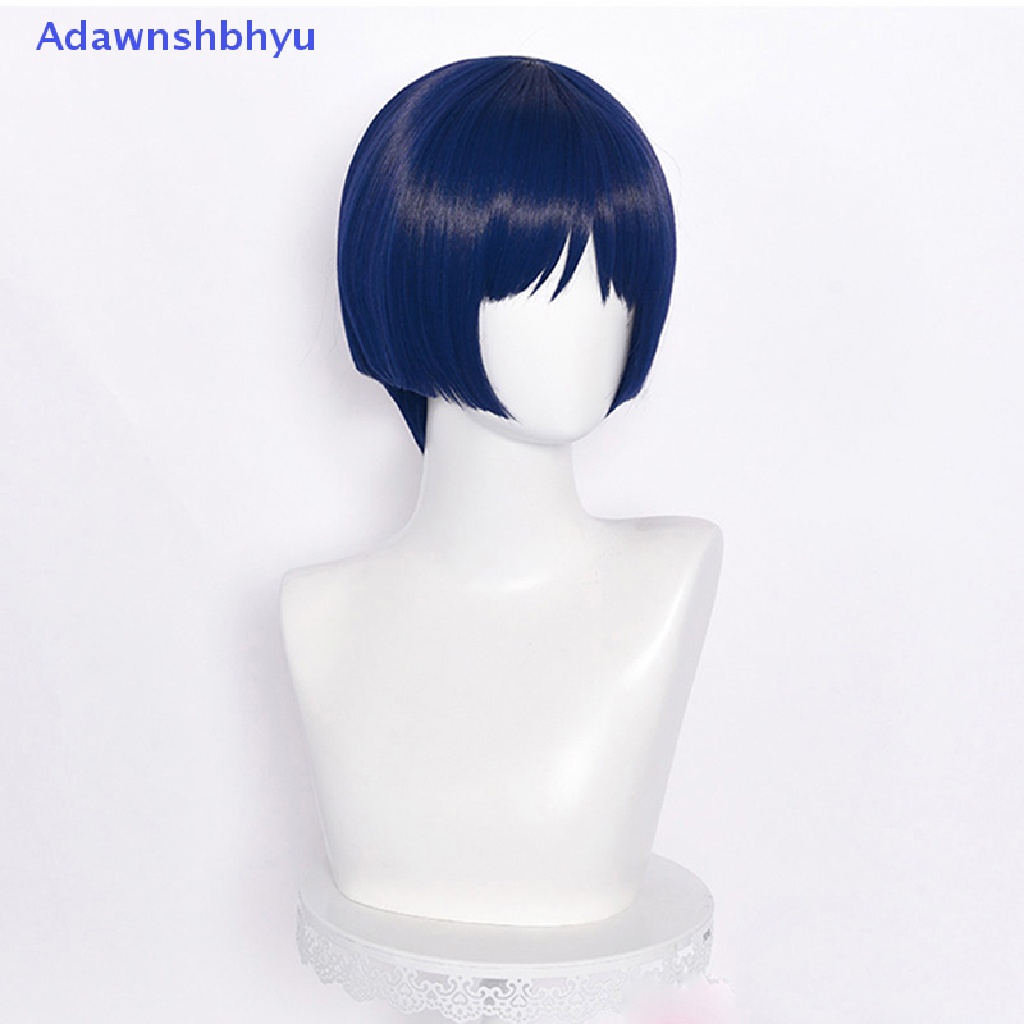 Wig Adhyu Genshin Impact Cosplay Scaramouche Wig Biru Wig Cosplay Anime Wig Halloween Wig ID