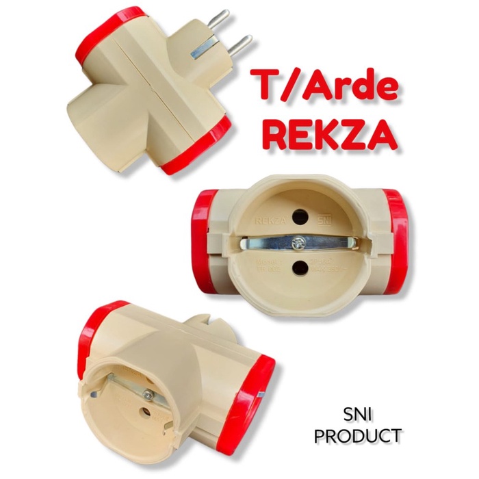 Erke Stop kontakr T Arde 3 Cabang Steker T 3 Cabang Super Murah Ecer Grosir