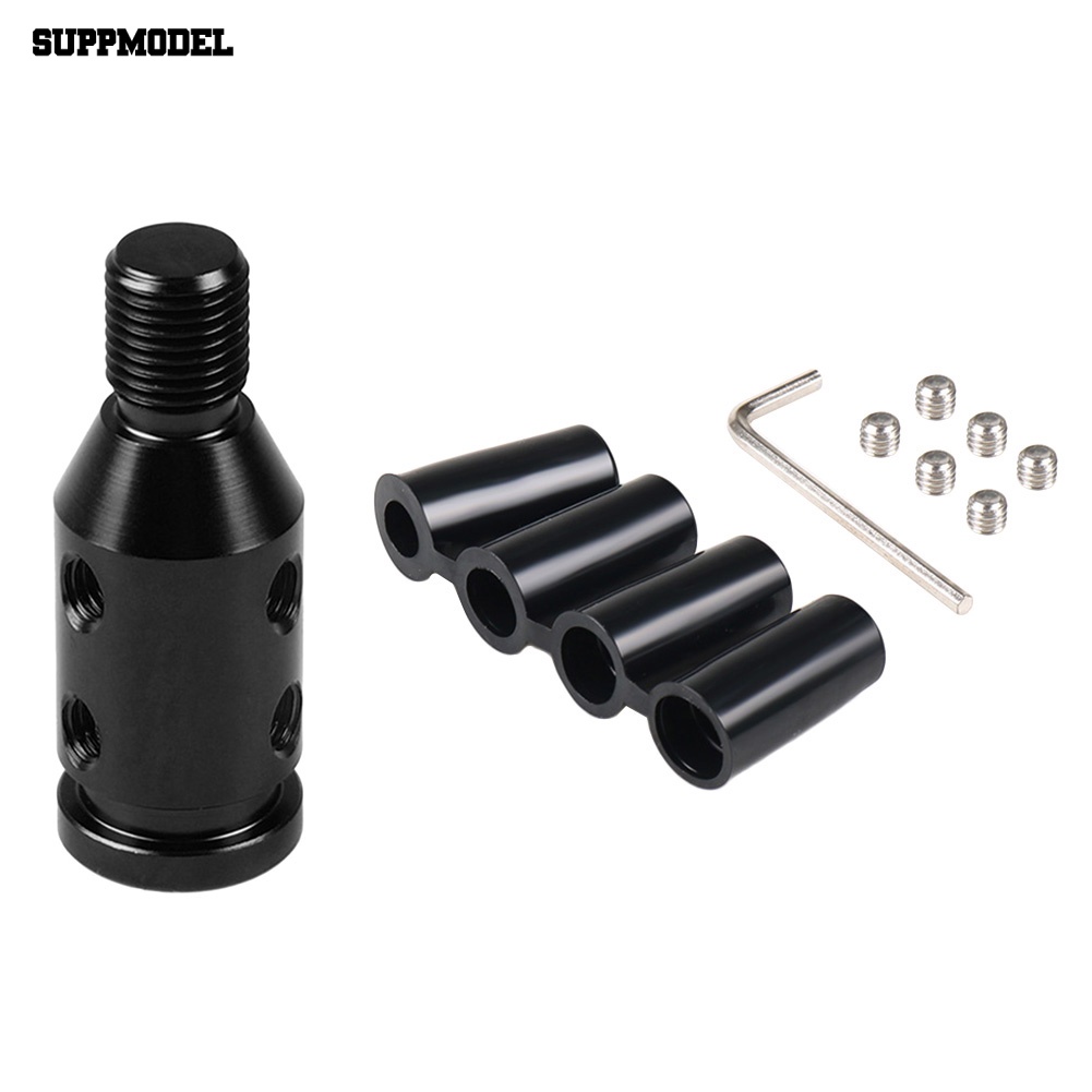 Suppmodel M12 x 1.25 Universal Aluminium Mobil Thread Shifter Gear Shift Knob Adapter