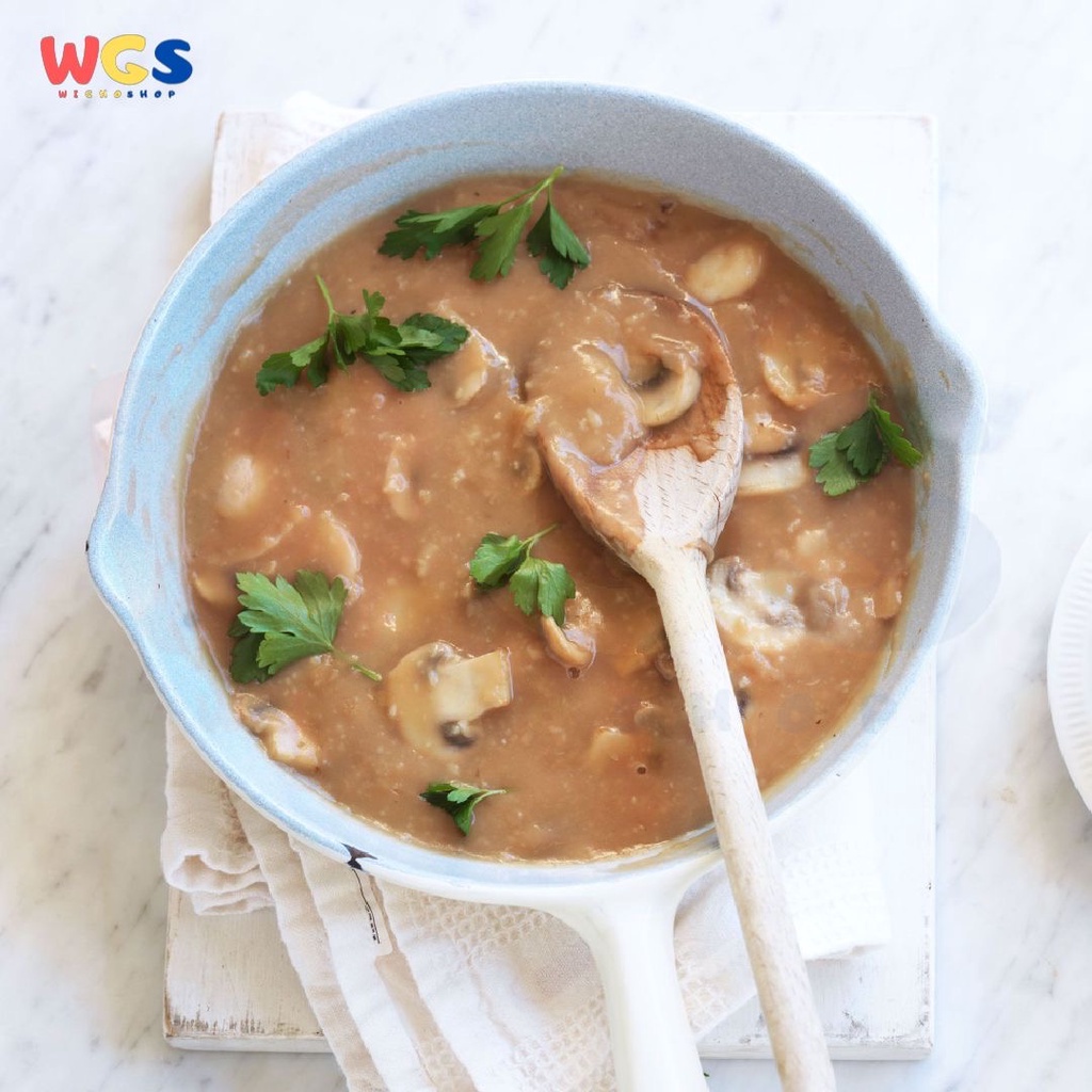 Jay's Kitchen Jays Mushroom Gravy Sauce Steak 25g - Saus Steak Rasa Jamur