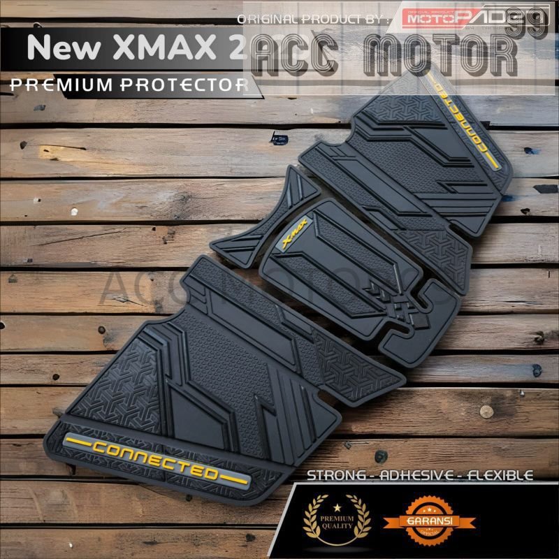 Stiker Rubber Tankpad Deckpad Yamaha XMAX 2023