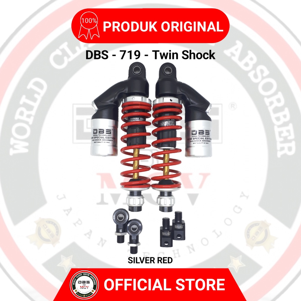 [ BISA COD ] Shock Tabung DBS 719 VON SERIES YAMAHA AEROX 155 NEW NMAX 155 2020 UP