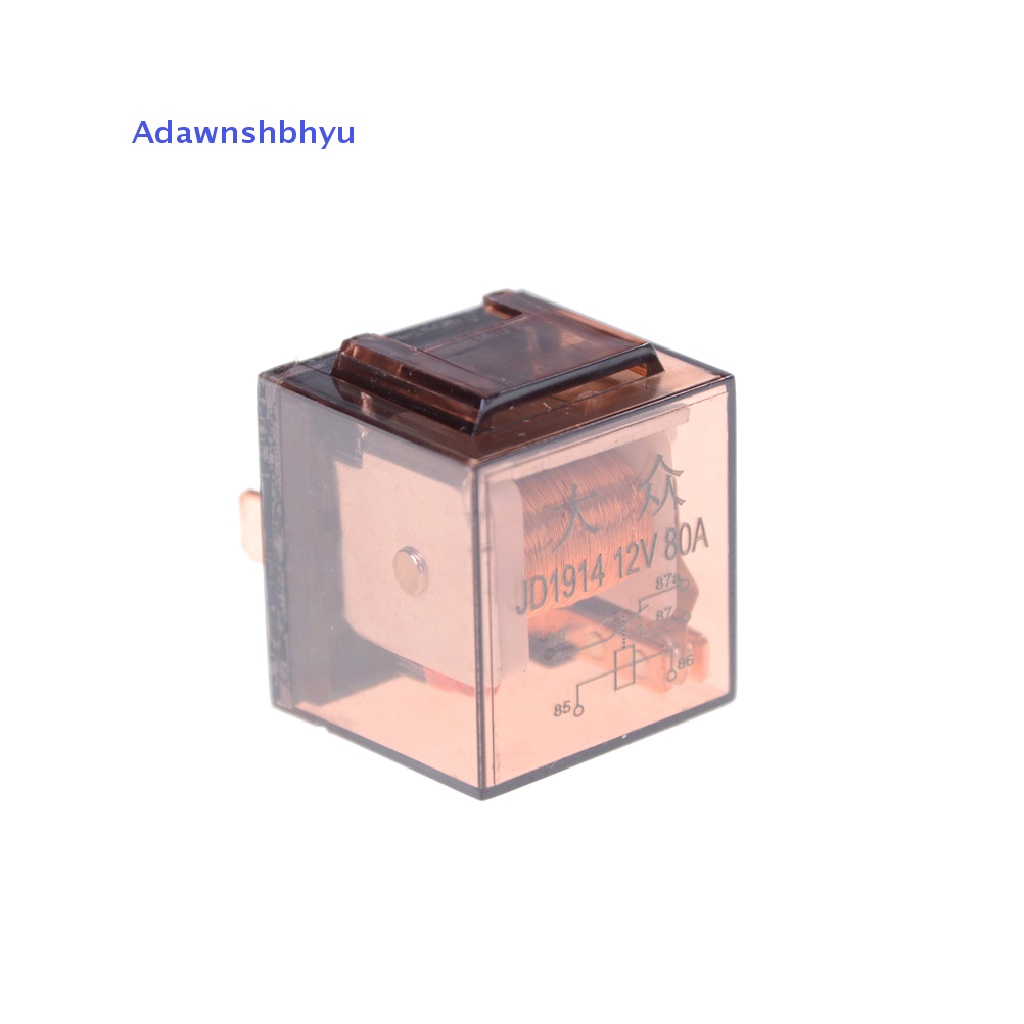 Relay Otomotif Waterproof Adhyu 12V 80A 5Pin SPDT Alat Kontrol Mobil Relay Mobil Relay Otomotif Anti Air 12V 80A 5Pin SPDT Car Control Device Relay Mobil Titik Jungkit 12