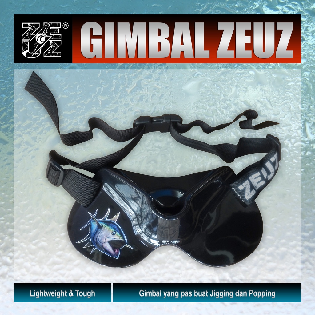 Sabuk Tempur Mancing dengan Gimbal Zeus untuk Mengatasi Ikan Besar