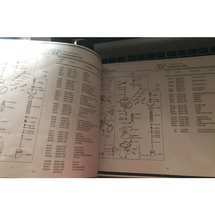 Terlaris Parts Katalog Kawasaki Ninja Rr Old Original Copyan