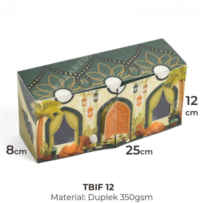 

Box Lebaran 2 Toples 250gr 350gr Idul Fitri TBIF 12 UNTA