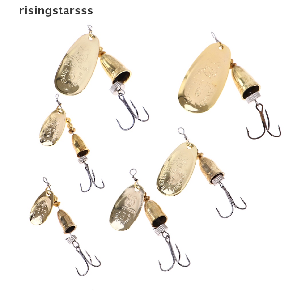 Rsid Span-new Blade Rotag Spinner Metal Lure Kuningan Buatan Sendok Umpan Pancing Tackle Jelly