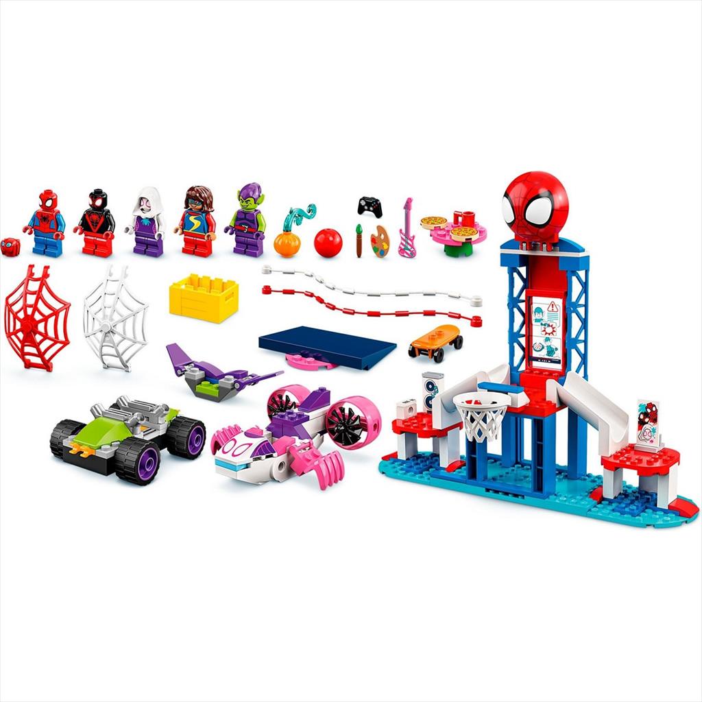 LEGO Marvel Spidey 10784 Spider-Man Webquarters Hangout