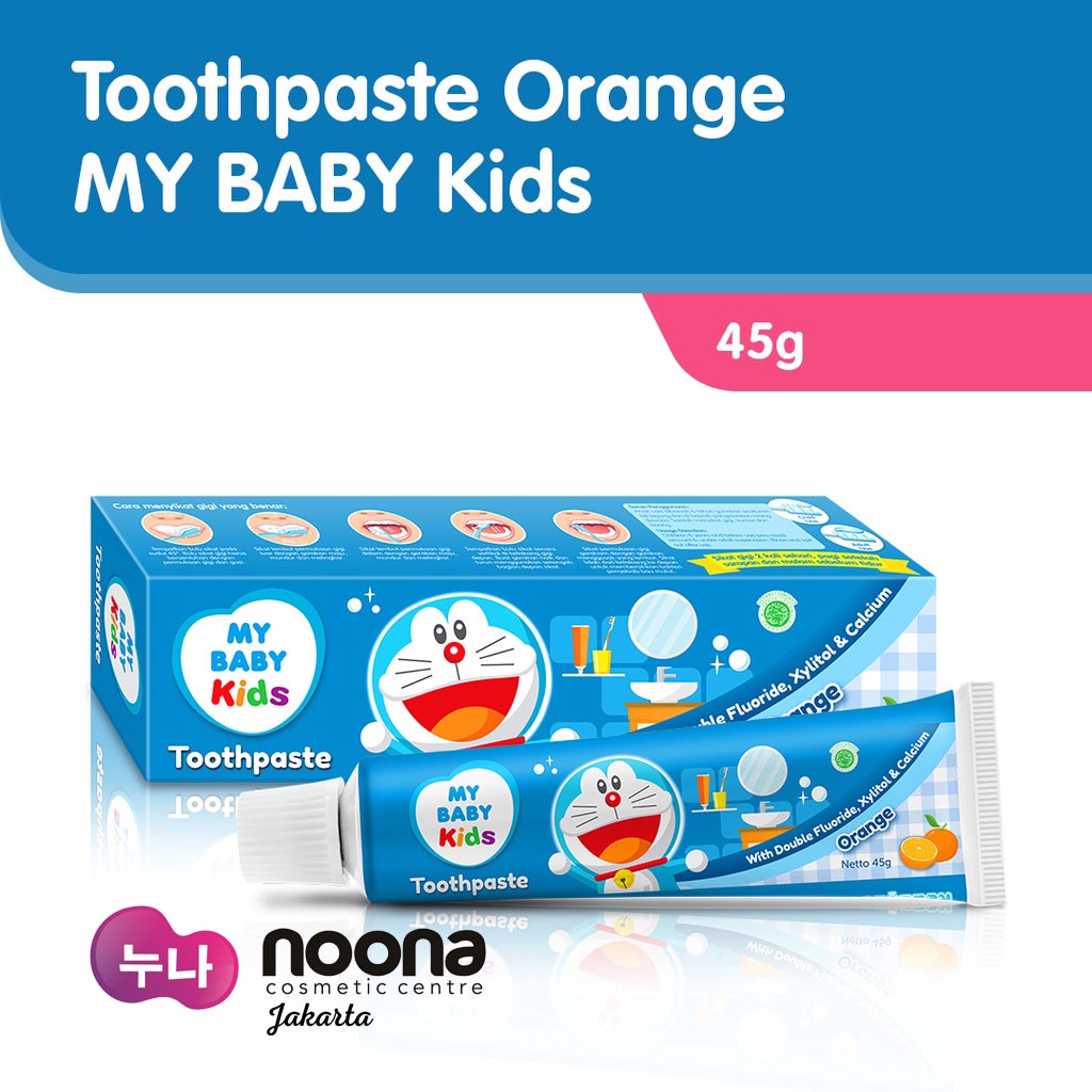 MY BABY KIDS TOOTHPASTE ORANGE 45GR