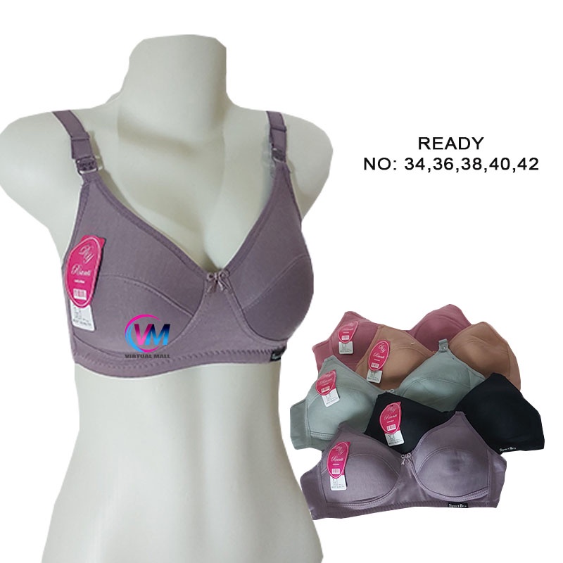 Bra Remaja Dan Dewasa Merk RIANTI Tanpa Busa Tanpa Kawat Cup Standart NO 34 sampai 42 / VIRTUAL MALL