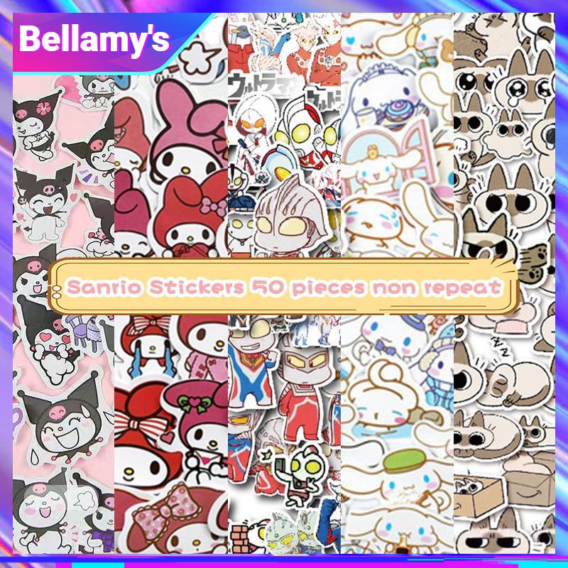 

COD ❤️ 60pcs Stiker Koromi，Waterproof Kartun，Sanrio MELODY -Bellamy's