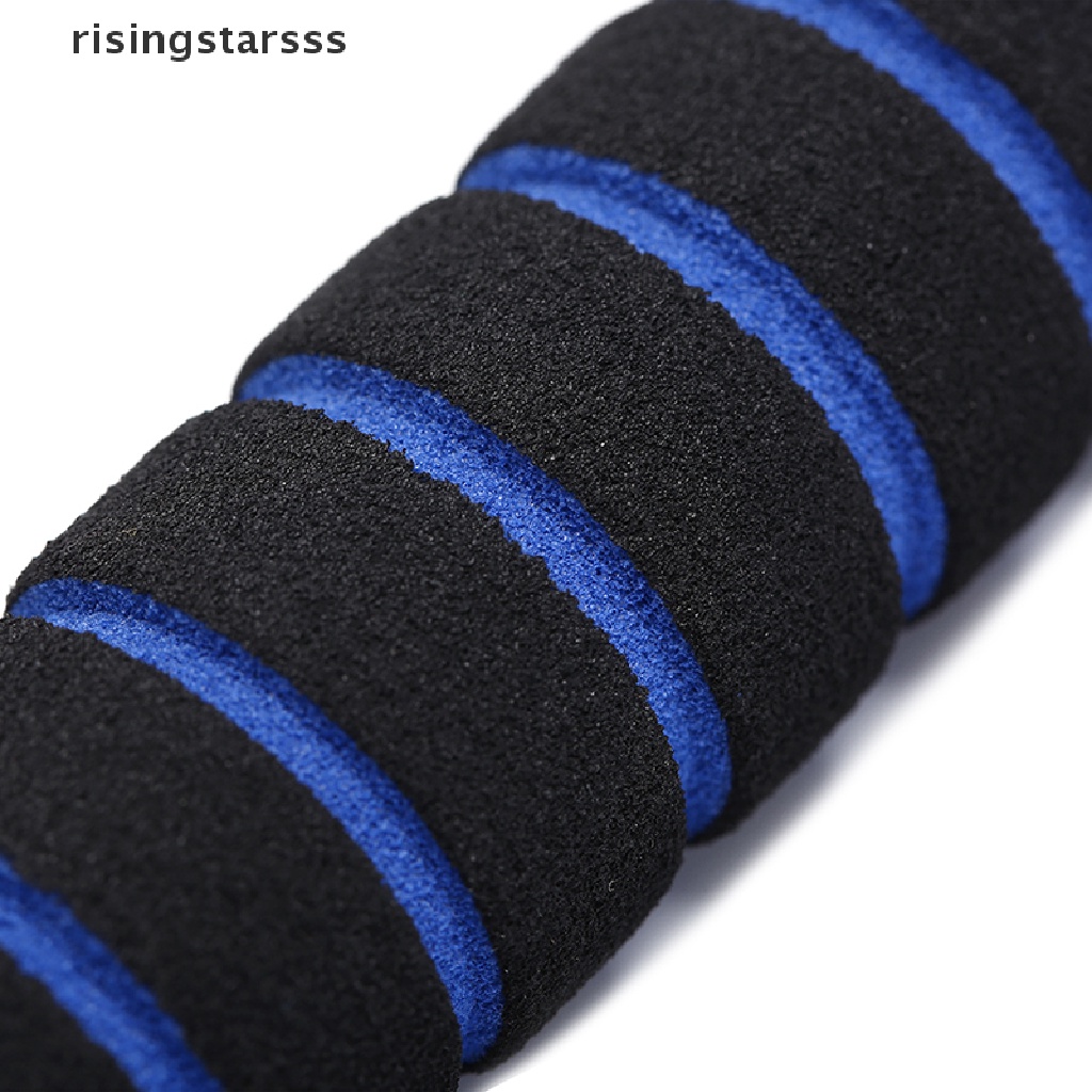 Rsid Span-new 2Pcs Bike Racing Sepeda Motor Handle Bar Busa Spons Grip Cover Nonslip Jelly