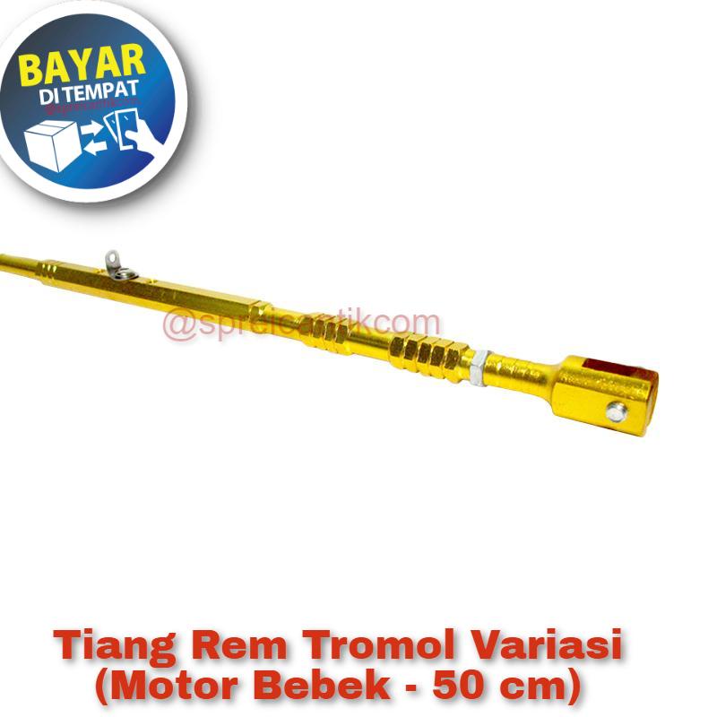 HYS Tiang Rem Belakang Variasi Motor Bebek - CNC Gold