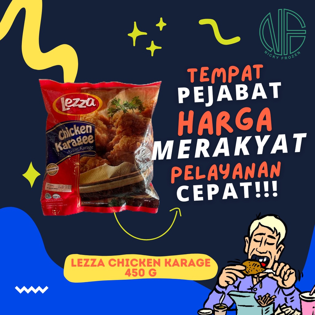 

LEZZA CHICKEN KARAGE 400 G