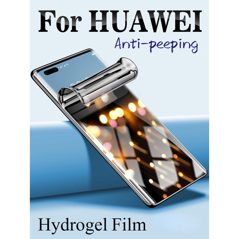 Pelindung Layar Anti Mengintip Untuk Huawei Honor 70 Pro Plus 30 60 50 SE Pro Privasi Film Hydrogel Untuk Honor Magic 4 3 Pro