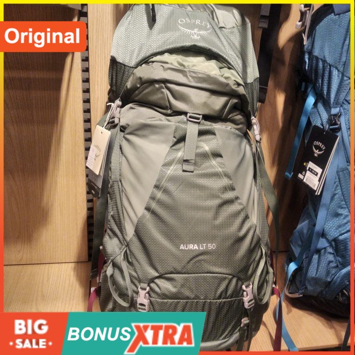 OSPREY Tas Gunung AURA AG LT 50 S23 Carrier Bag 94000 1176 Original