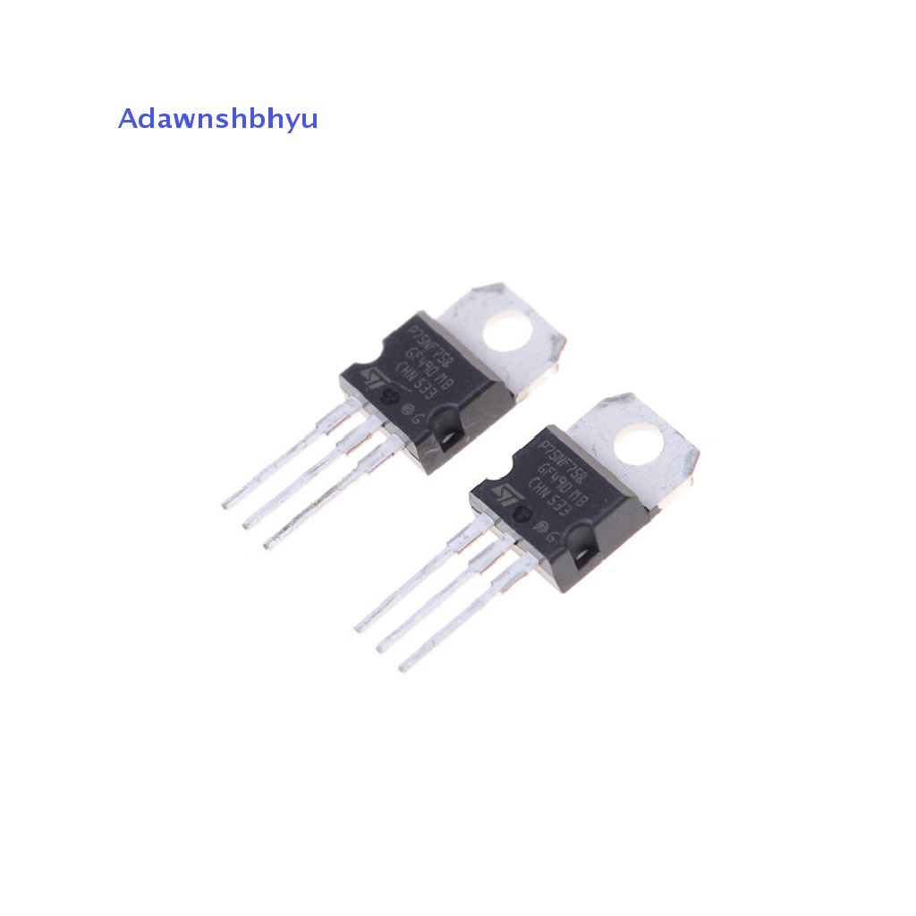 Transistor Adhyu 10PCS P75NF75 P75N75 STP75NF75 TO-220 Asli ID