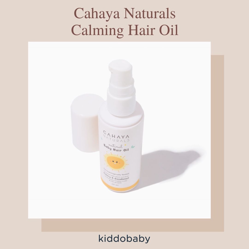 Cahaya Naturals Calming Hair Oil | Minyak Rambut Bayi